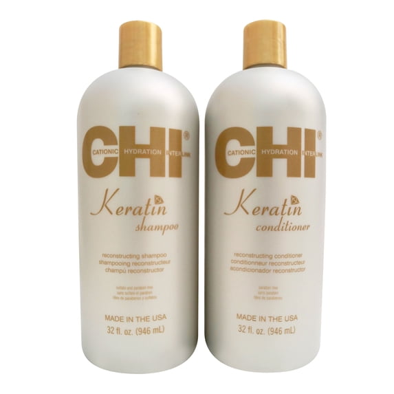 CHI Moisturize It Duo Keratin Shampoo & Conditioner, 32oz