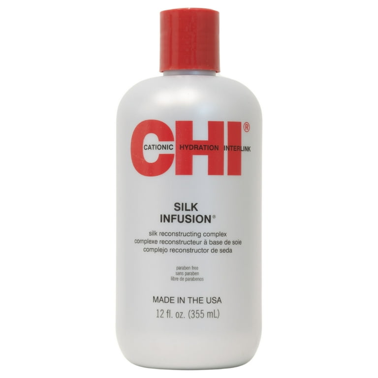 CHI Silk Infusion 12 oz - Hair Shine & Thermal Protectant