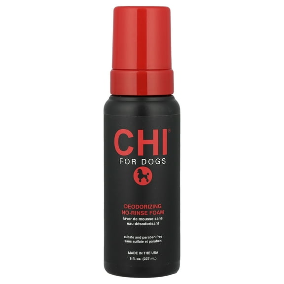 CHI for Dogs Deodorizing No-Rinse Foam, For Dogs , 8 oz