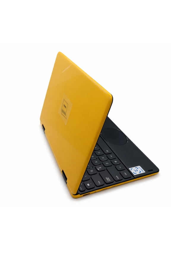 11" Inch Kids Education Laptop, 2-in-1 Touch Screen Yoga360 Windows 11 Laptop with Backlight Keyboard and Facial Recognition, HDMI, USB, Wi-Fi