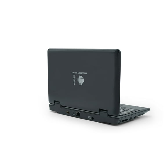 CHIBBS 7" Netbook Laptop, Linux-Android 12, Quad Core, 2GB, 32GB SSD, Black