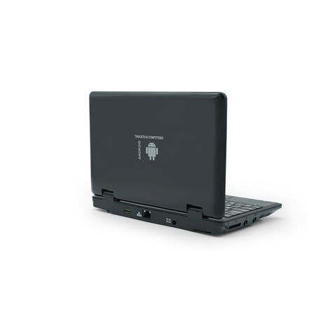 CHIBBS 7" Netbook Laptop, Linux-Android 12, Quad Core, 2GB, 32GB SSD, Black
