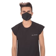 CHIC BREATHABLE INDIVIDUALLY WRAPPED SILK FACE MASK IN BLACK