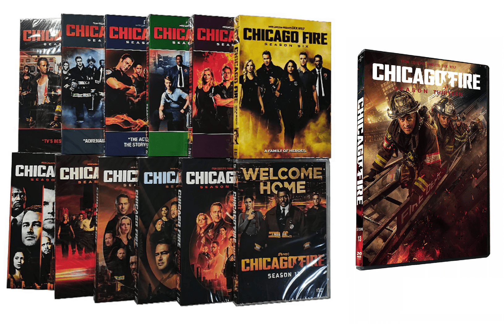 【セール】 CHICAGO Full - Set Box DVD 1-8 Seasons Series Complete FIRE: 洋画・外国映画