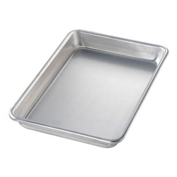 CHICAGO METALLIC 41800 Sheet Pan, Aluminum, 6-1/2x9-1/2