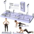 thumbnail image 1 of Ngardk Pilates Board, Portable Core Pilates Reformer Set, Home Gym Equipment Pack of 1 (Lavender), 1 of 7