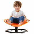 thumbnail image 1 of Ngardk Sensory Spinning Chair for Kids 3-10, 360 Degree Swivel with Non-Slip Base, Orange, 1 of 7