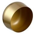 thumbnail image 1 of CHICHUMID 1 Set Golden Metal Planter Bowl with Short and Wide Mouth for Garden 6.7x6.7x4.3in, 1 of 8