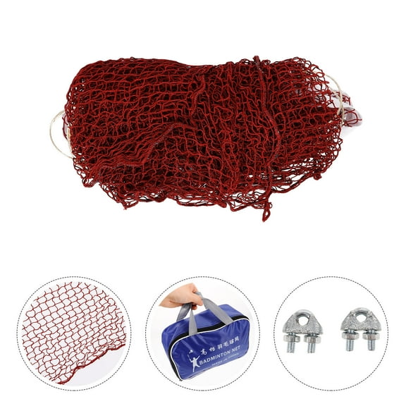 CHICHUMID 1 Set Polypropylene Badminton Net for Outdoor Sports Easy to Install and Durable