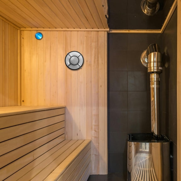 CHICHUMID 1 Set Sauna Room Lights Glass Die Cast Aluminum Lighting Sauna Owners High Humidity Environments