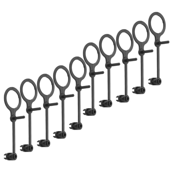 CHICHUMID 10Pcs M2 SSD Mounting Screws Black Metal Fastener Kit for Computer Desktop and Laptop Motherboard Installation