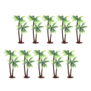 CHICHUMID 10pcs Decoration Tropical Palm Coconut Trees For Friends Families Christmas Decor