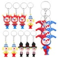 thumbnail image 1 of CHICHUMID 12Pcs Cute Clown Mobile Phone Pendant for General Users, 1 of 7