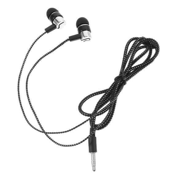 CHICHUMID 1Pack Metal Ear Buds for Headphone Users with Free Calls Function 10.75x0.4x0.14in