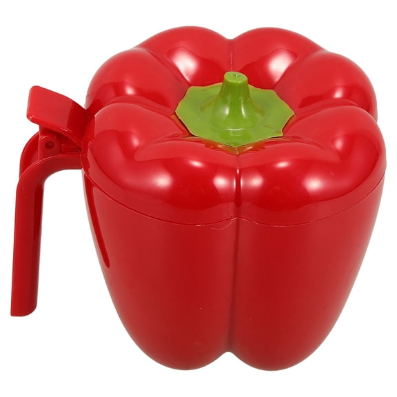 CHICHUMID 1Pack Seasoning Storage Case Red Plastic with Easy Cleaning 11.8x7.9x4.3in