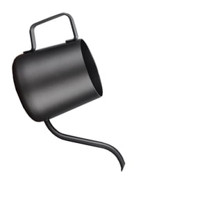 CHICHUMID Black Coffee Kettle Premium Solid Stainless Steel for Storage