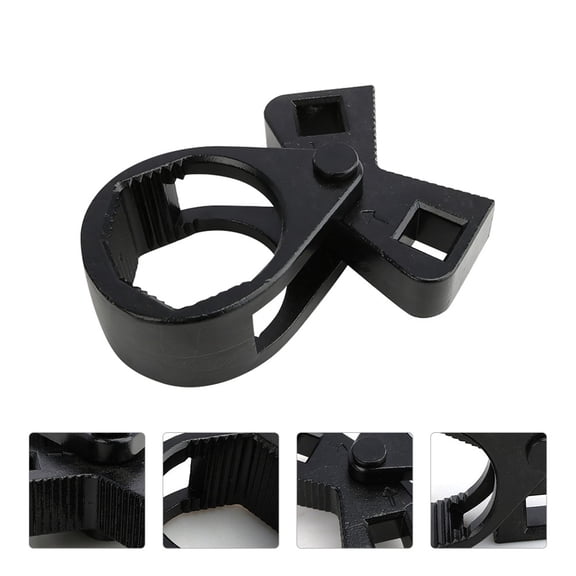 CHICHUMID Steering Tie Rod Wrench Black Chromium Molybdenum Steel Universal Fit for Most Vehicles 1Pc