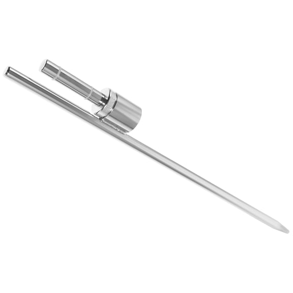 CHICHUMID 1Pcs Flagpole Stake in Silver for Stable Base and Free Rotation Outdoor Use