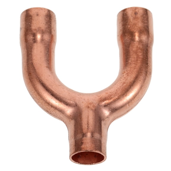 CHICHUMID 1Set Air Conditioning Copper Pipe Joint Copper Fitting for HVAC Installation 3.40X2.80X0.70CM