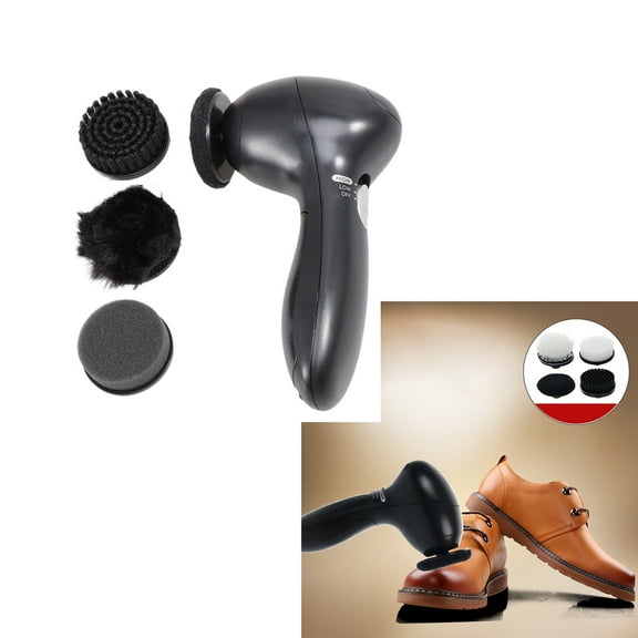 CHICHUMID 1Set Electric Shoes Polisher Battery Operated Powerful Engine for Men Women Travel