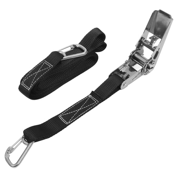 CHICHUMID Adjustable Metal Polyester Luggage Strap for Suitcases with Rectangular Buckle, 98.25 x 1.97 x 1.57 inches, Secure Travel Accessory