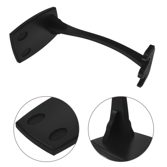 CHICHUMID Black Wood Minimalist Rack for Bedroom Storage and Organization, 1 Set Stylish Shelf for Home Enthusiasts