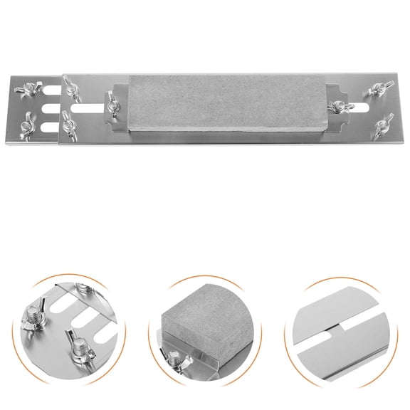 CHICHUMID 1Set Sharpening Guide For Knife Maintenance Rectangular Shape With Stainless Steel Material