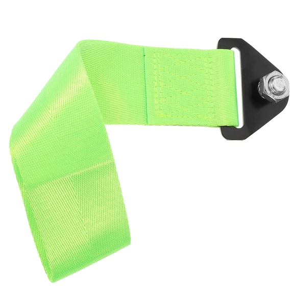 CHICHUMID 1Set Tow Strap for Car Front Bumper Metal and Nylon Decorative Racing Inspired Exterior