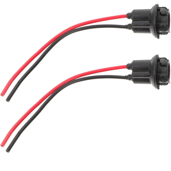 CHICHUMID 2Pcs Lamp Bulb Socket Replacement for License Plate Lights