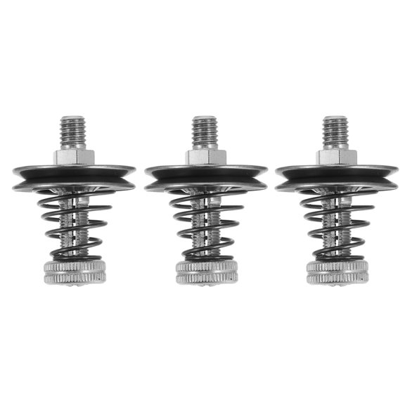 CHICHUMID 3Pcs Precision Thread Tension Regulator Sewing Machine Components with Plated Silver Coated Metal Construction