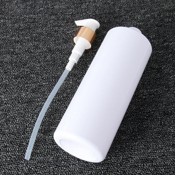 CHICHUMID 3Pcs Storage Bottle Cylindrical White Plastic Liquid Transfer for General Users