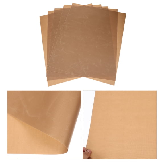 CHICHUMID 4Pcs 40X33cm Tpfe Synthetic Material Polymer Clay Tool for Crafting and Baking