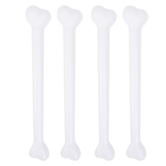 CHICHUMID Plastic Halloween Bone Prop 4Pcs 15.7X3.9In