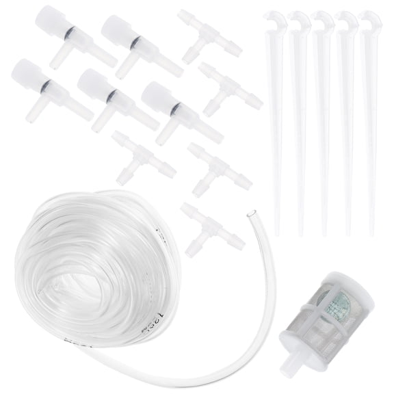 CHICHUMID Transparent PP Drip Irrigation System for Potted Plants with Automatic Watering Kit