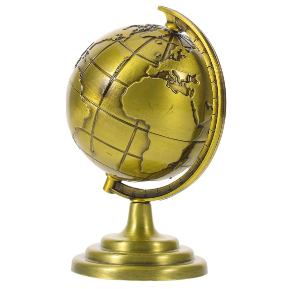 CHICHUMID Classic Vintage Decorative Earth Globe with Smooth Rotation for Study Room