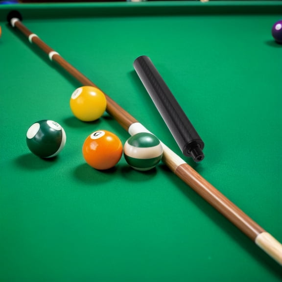 CHICHUMID Ergonomic Carbon Fiber Billiard Cue Extender for Pool Stick Extended Reach and Control