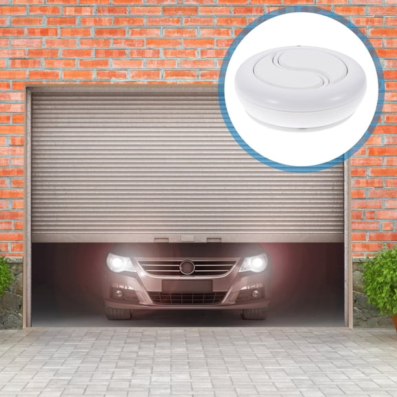 CHICHUMID White Garage Door Opener Universal Remote Controller with Durable ABS Material