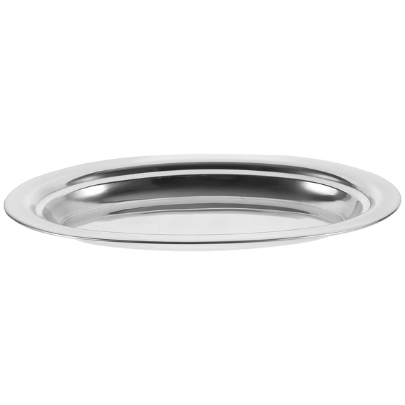 CHICHUMID Stainless Steel Display Tray with Smooth , Plate Tray for Serving and Presentation, 1 Pack