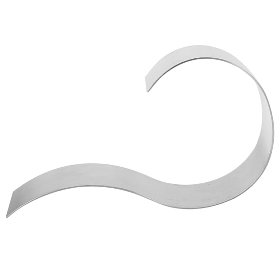 CHICHUMID Commercial Countertop Belt Display Stand with Silicone Pad and Wide Support Arms in Plated Silver