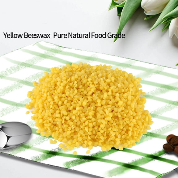 CHICIRIS 50g Yellow Food Grade Pure Natural Beeswax Cosmetics Materials for Handmade Soap Making, Beeswax