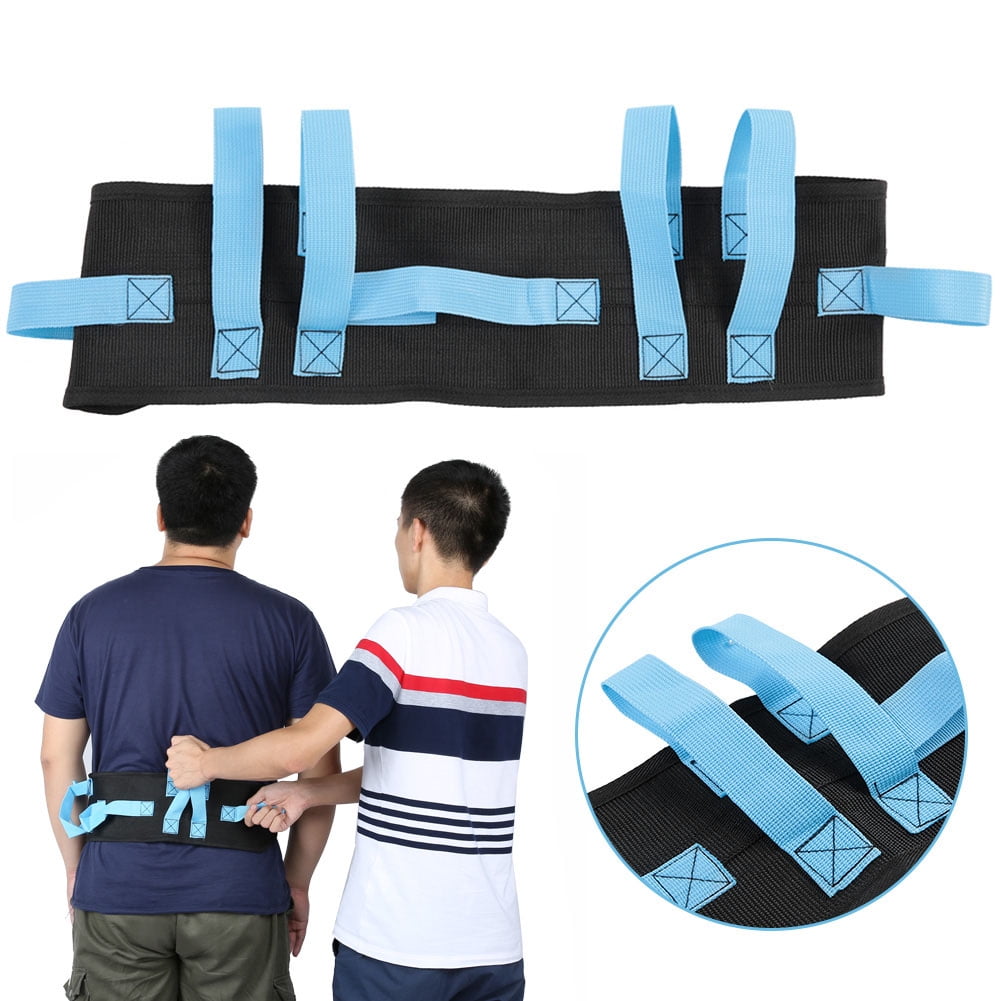 CHICIRIS Hand Grip Belt,Gait Belt Transfer & Walking Moving Tool with