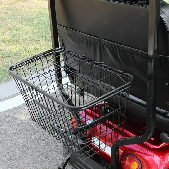 CHICIRIS Mobility Scooter Accessory,Mobility Scooter Rear Basket Mounting Bracket Modification Accessory Replacement