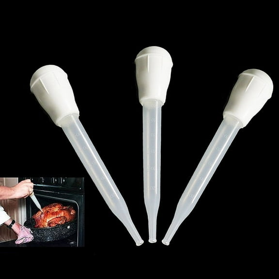 CHICKEN TURKEY MEAT CLEAR LIQUID GRAVY JUICE BASTER PUMP A8W0 BBQ P6U9 Z7O5
