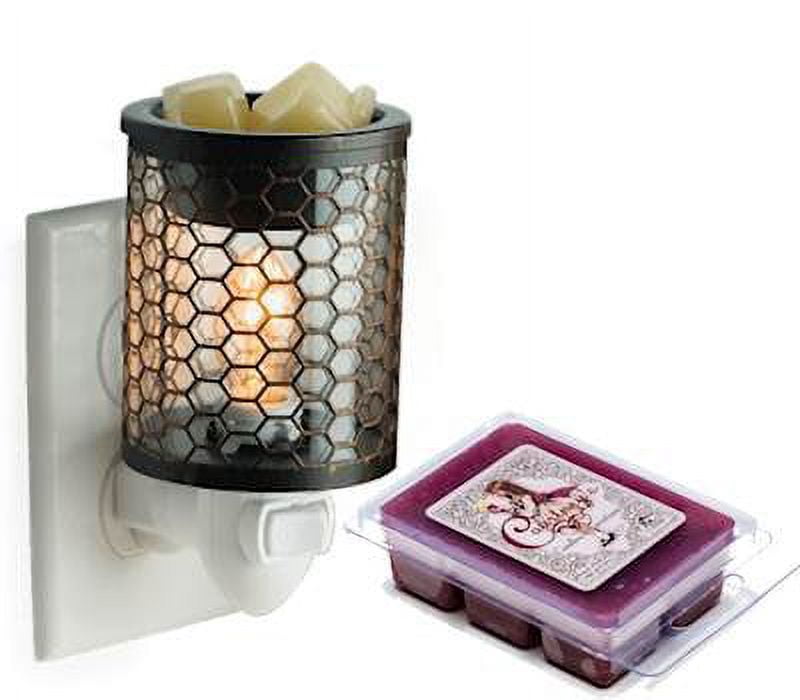 CHICKEN WIRE VINTAGE Pluggable Fragrance Warmer Gift Set with Courtneys