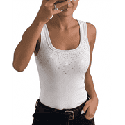 Rhinestone Tank Tops