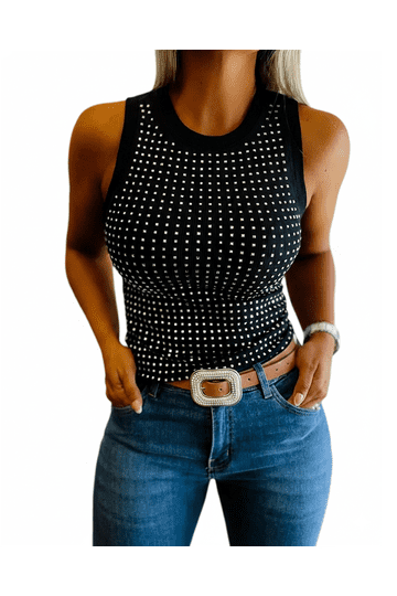 Rhinestone Tank Tops