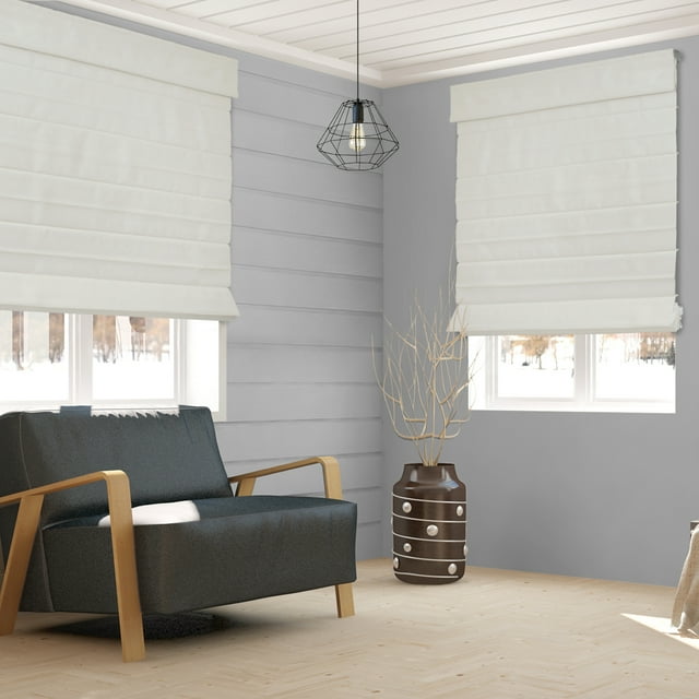 CHICOLOGY Roman Shades for Windows , Roman Shades , Window Treatments , Custom Roman Window Shades , Room Darkening Shades , Daily Kashmir (Light Filtering), 36.25 in x 64 in (W x H)