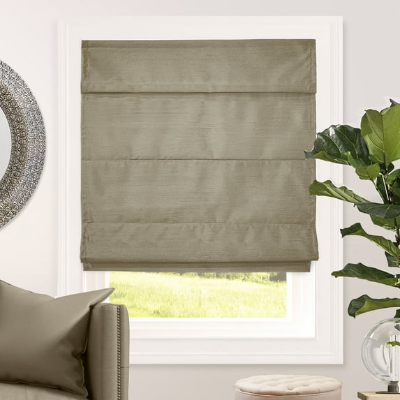 CHICOLOGY Room Darkening Cordless Roman Shades