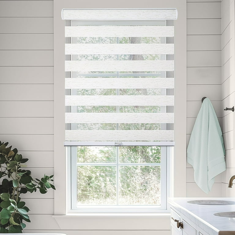 CHICOLOGY Zebra Roller Shade , Window Zebra Blind , Light