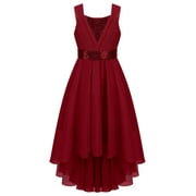 mens burgundy plaid dress shirt Burgundy Flower Girl Dress Scalloped for Princess Kids 1st Birthday Pa   DreamyVow